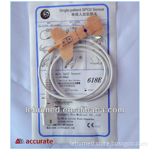 Spo2 and pulse rate probe sensor for patient monitor